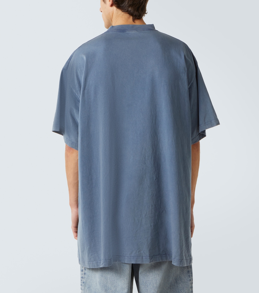 Paris faded cotton T-shirt | Balenciaga