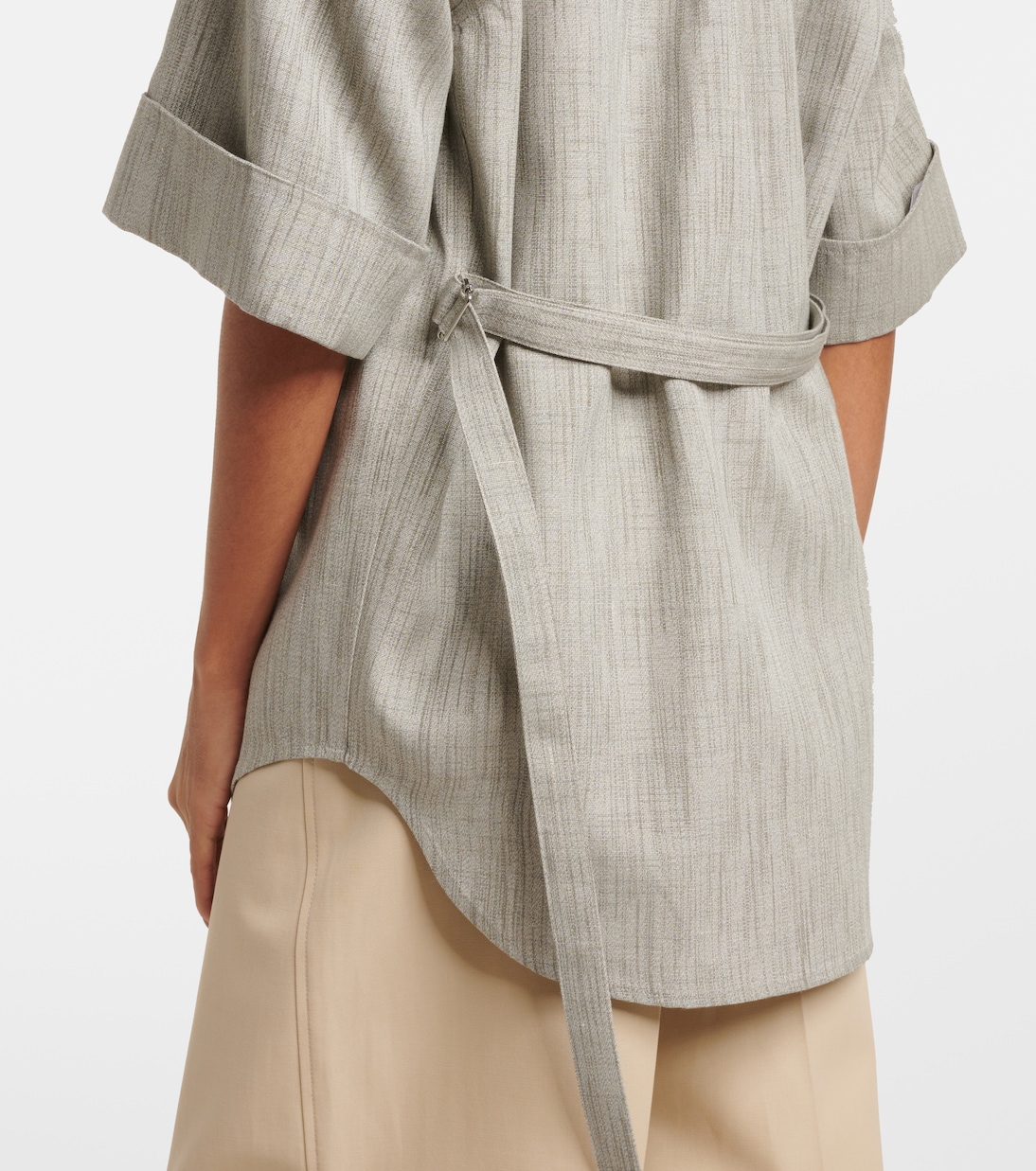 Camicia in seta, lana e cotone  | Tod's