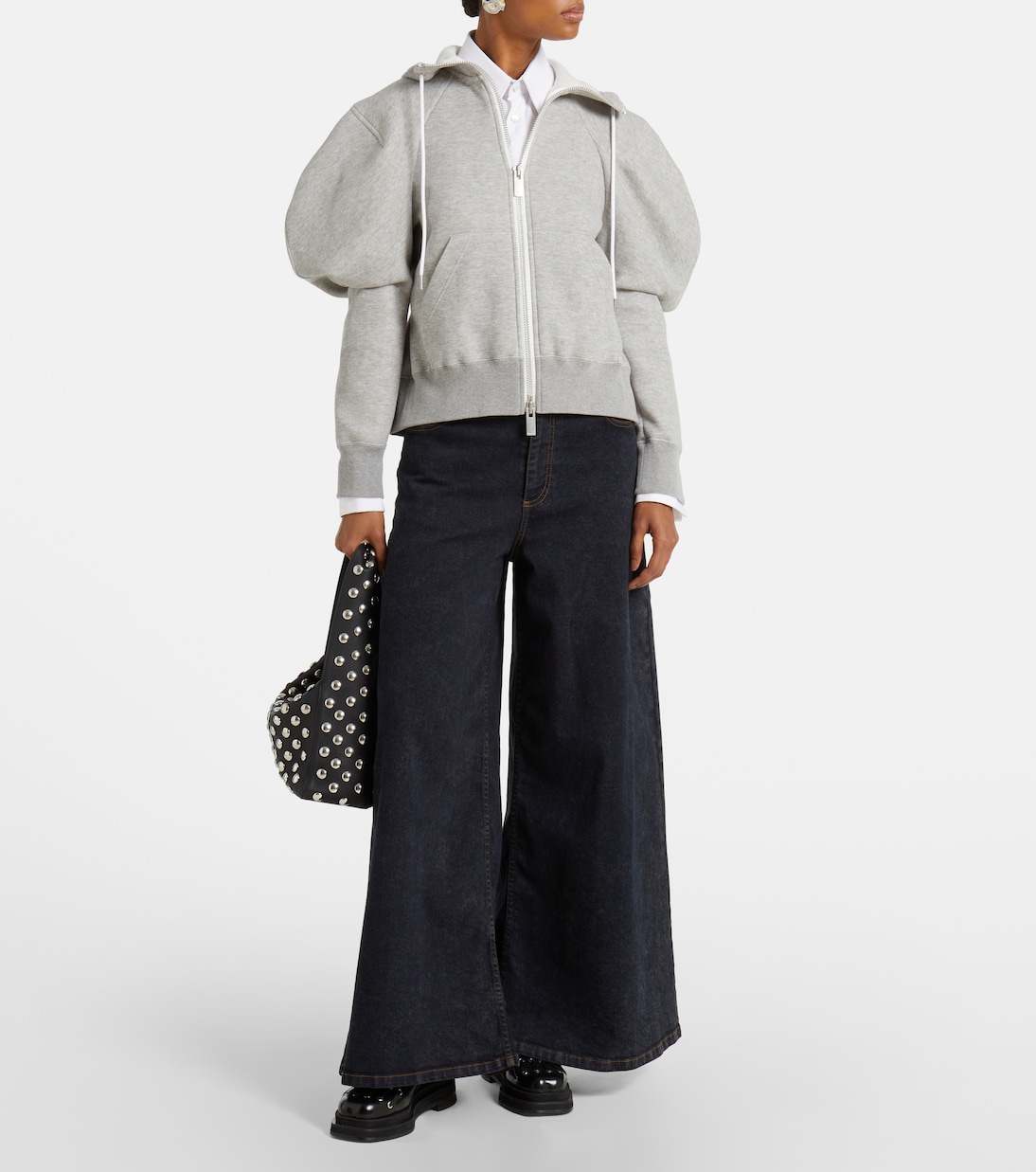 Sudadera de jersey en mezcla de algodón | Sacai