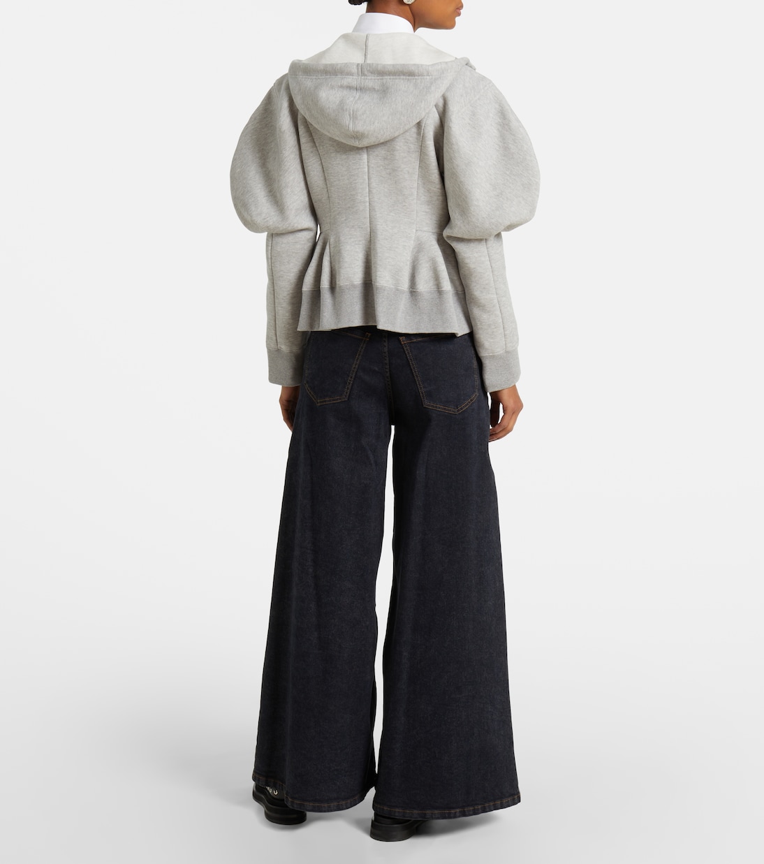 Sudadera de jersey en mezcla de algodón | Sacai