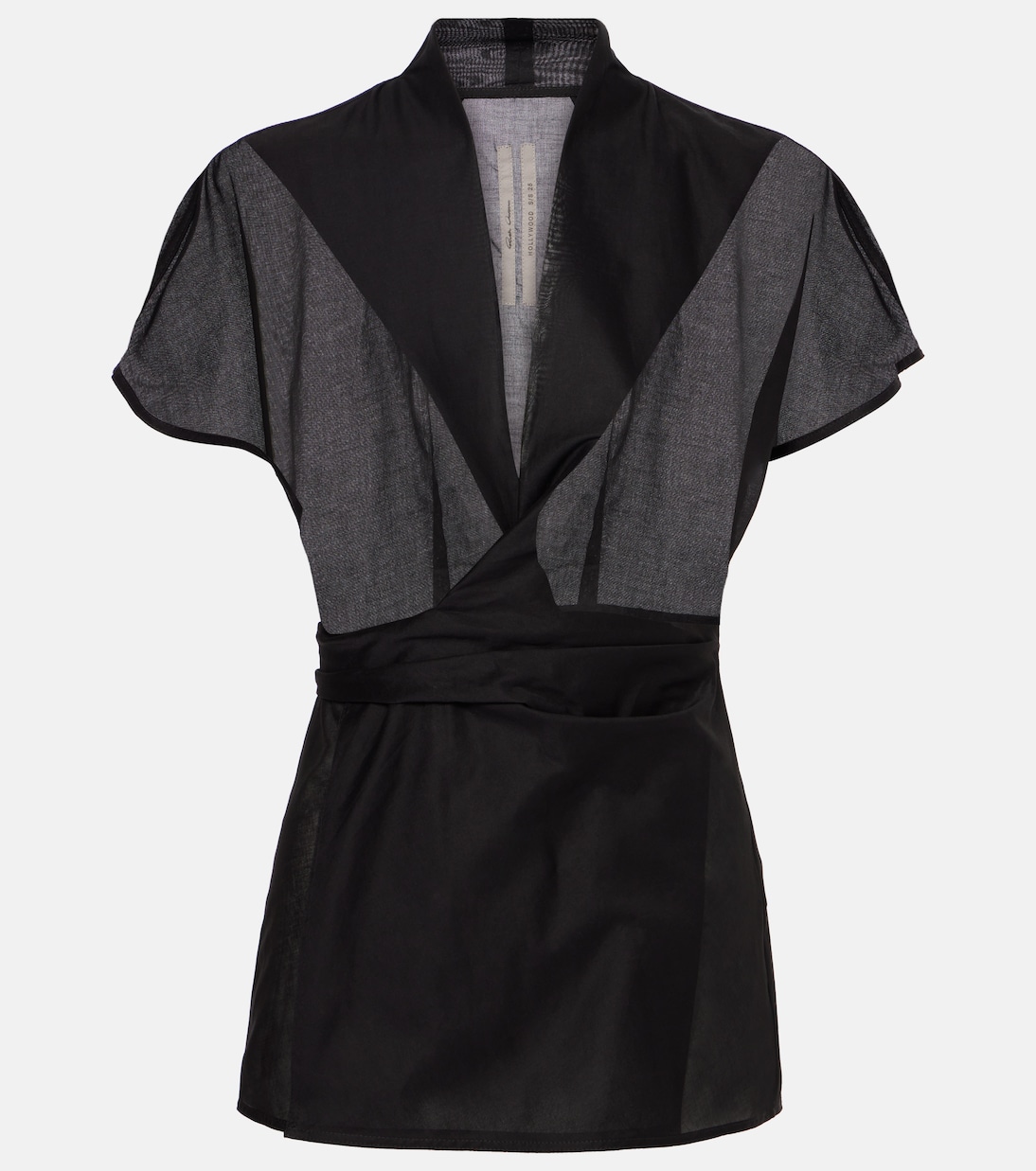 Top a portafoglio Laura in cotone | Rick Owens
