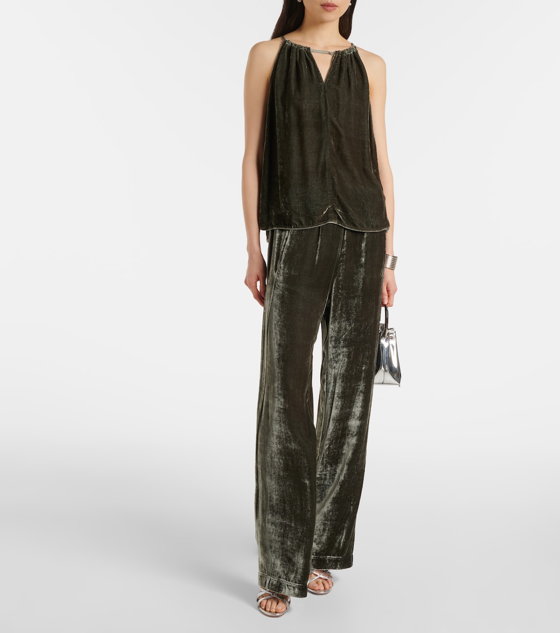 Top Aleah in velluto | Velvet