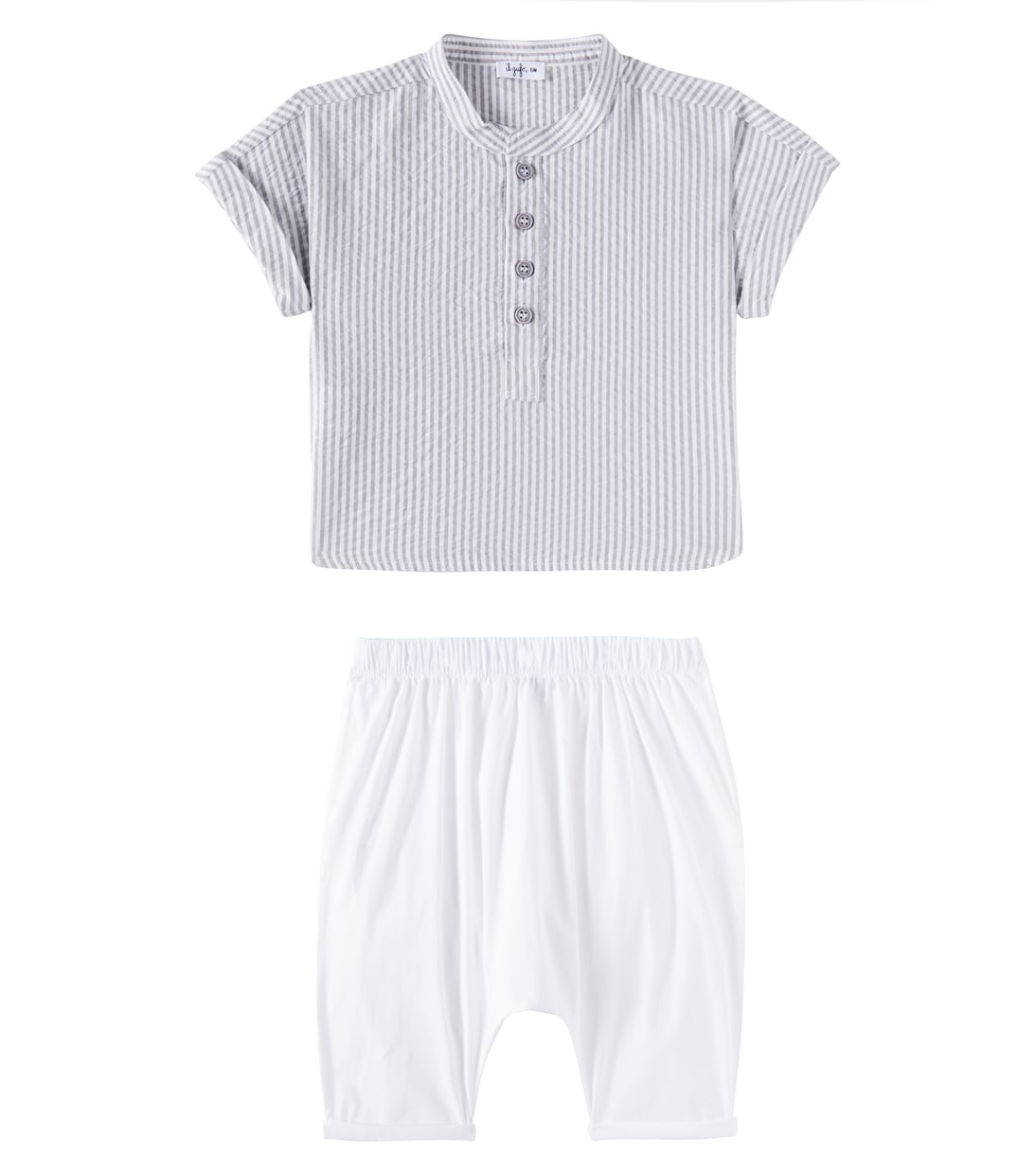 Baby - Camicia e pantaloni in cotone | Il Gufo