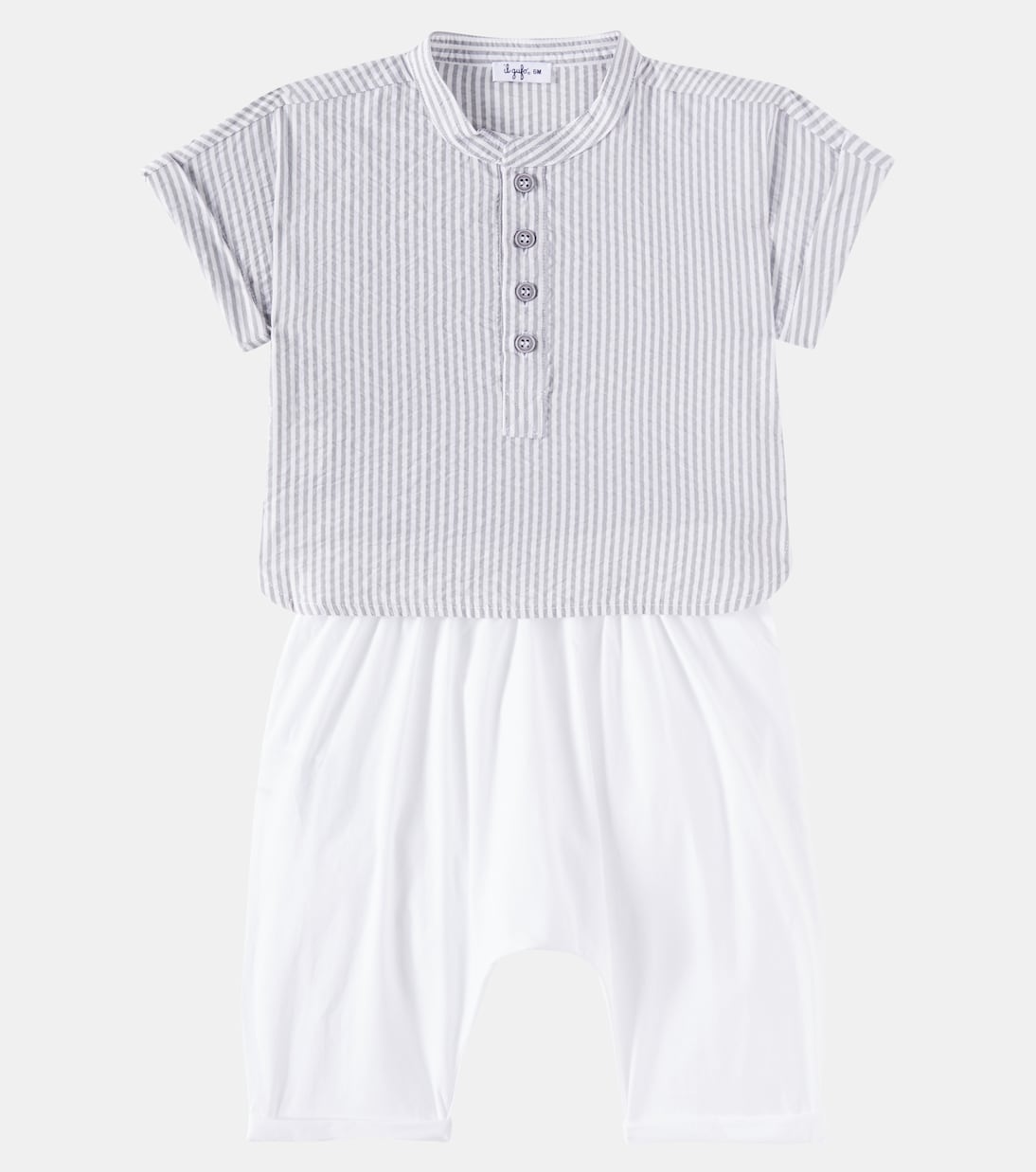 Baby - Camicia e pantaloni in cotone | Il Gufo