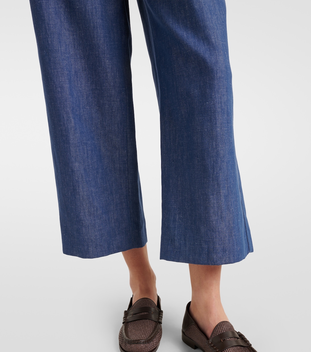 Pantaloni a gamba larga Dante in twill di lino | 'S Max Mara