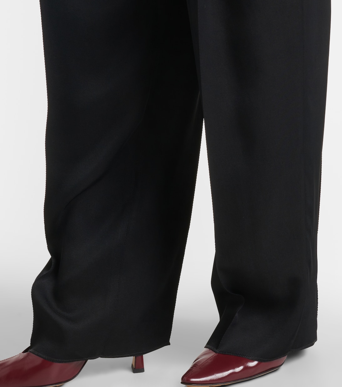 Pantaloni tapered a vita alta | Bottega Veneta