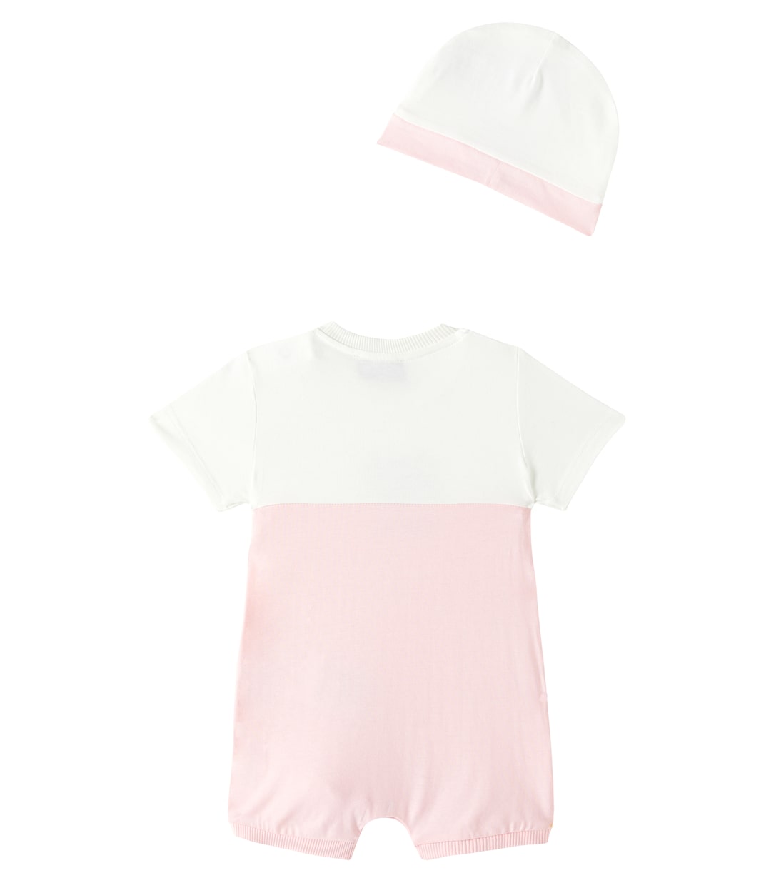 Bébé – Combi-short Teddy Bear en coton | Moschino Kids