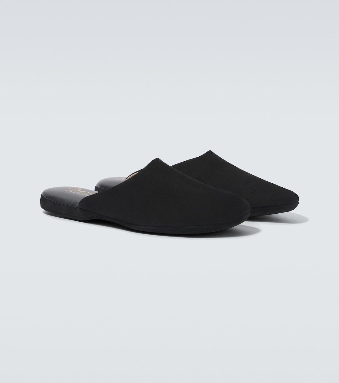 Slippers aus Veloursleder | Charvet