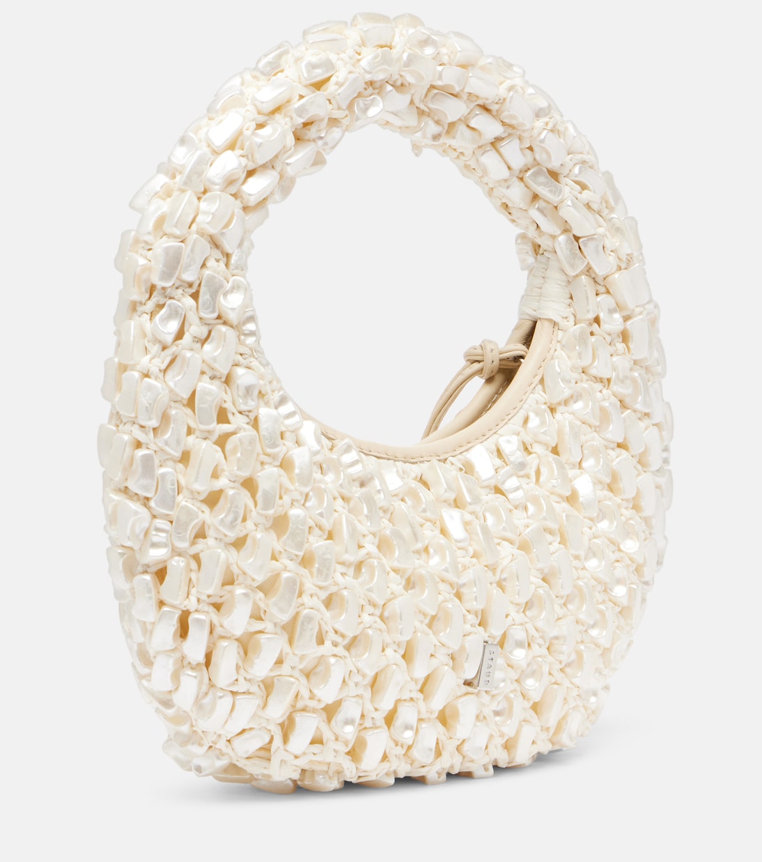 Reef crochet embellished shoulder bag | Staud