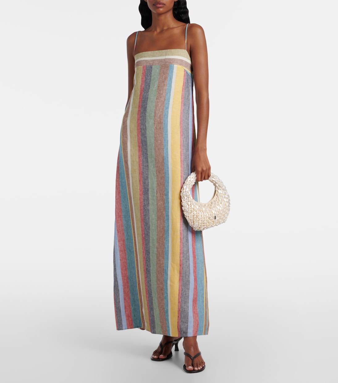 Reef crochet embellished shoulder bag | Staud