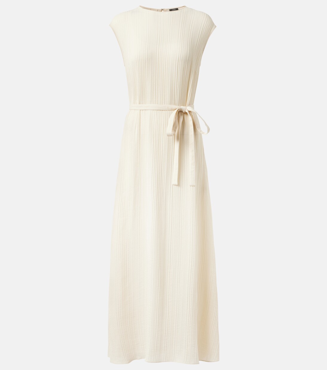 Garnier pleated jacquard midi dress | Joseph