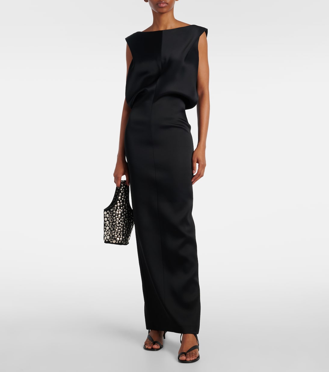 Maxikleid Terran aus Satin | Khaite