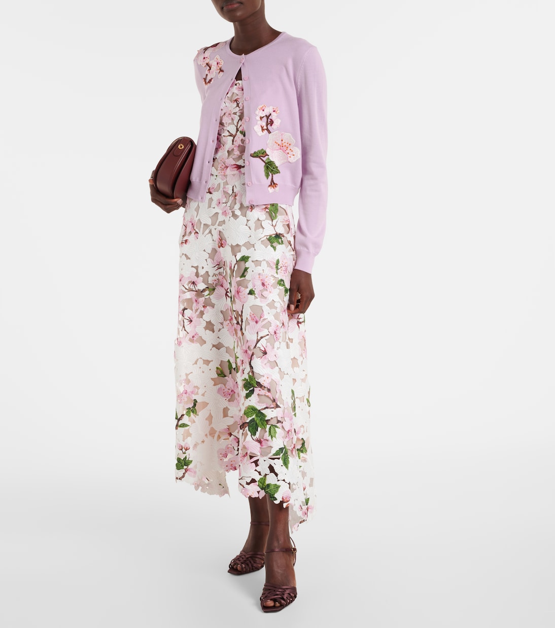 Cardigan en laine vierge | Oscar de la Renta