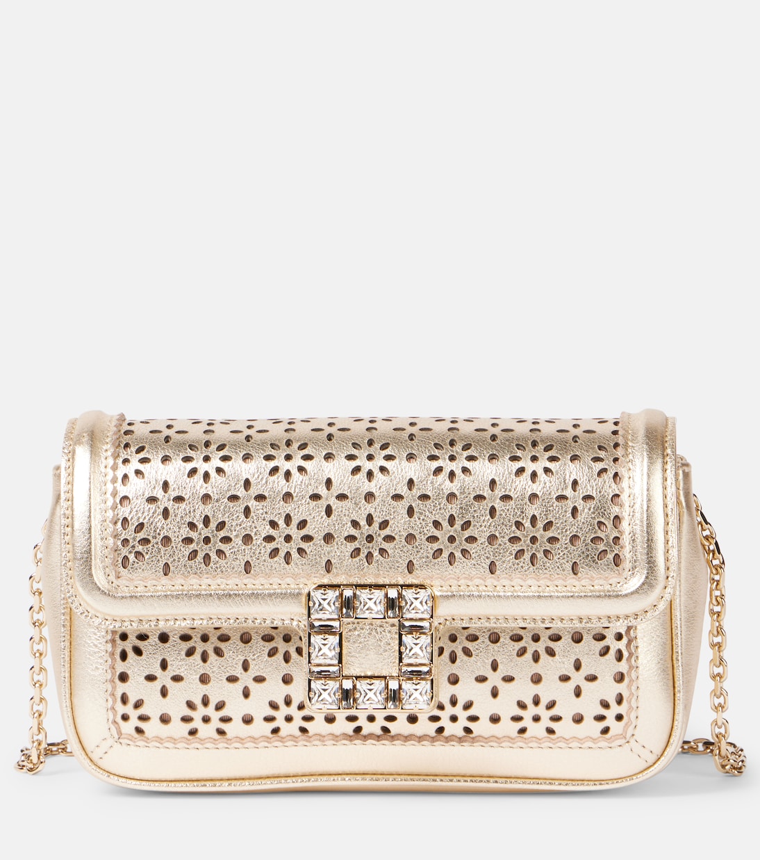 Viv leather shoulder bag | Roger Vivier