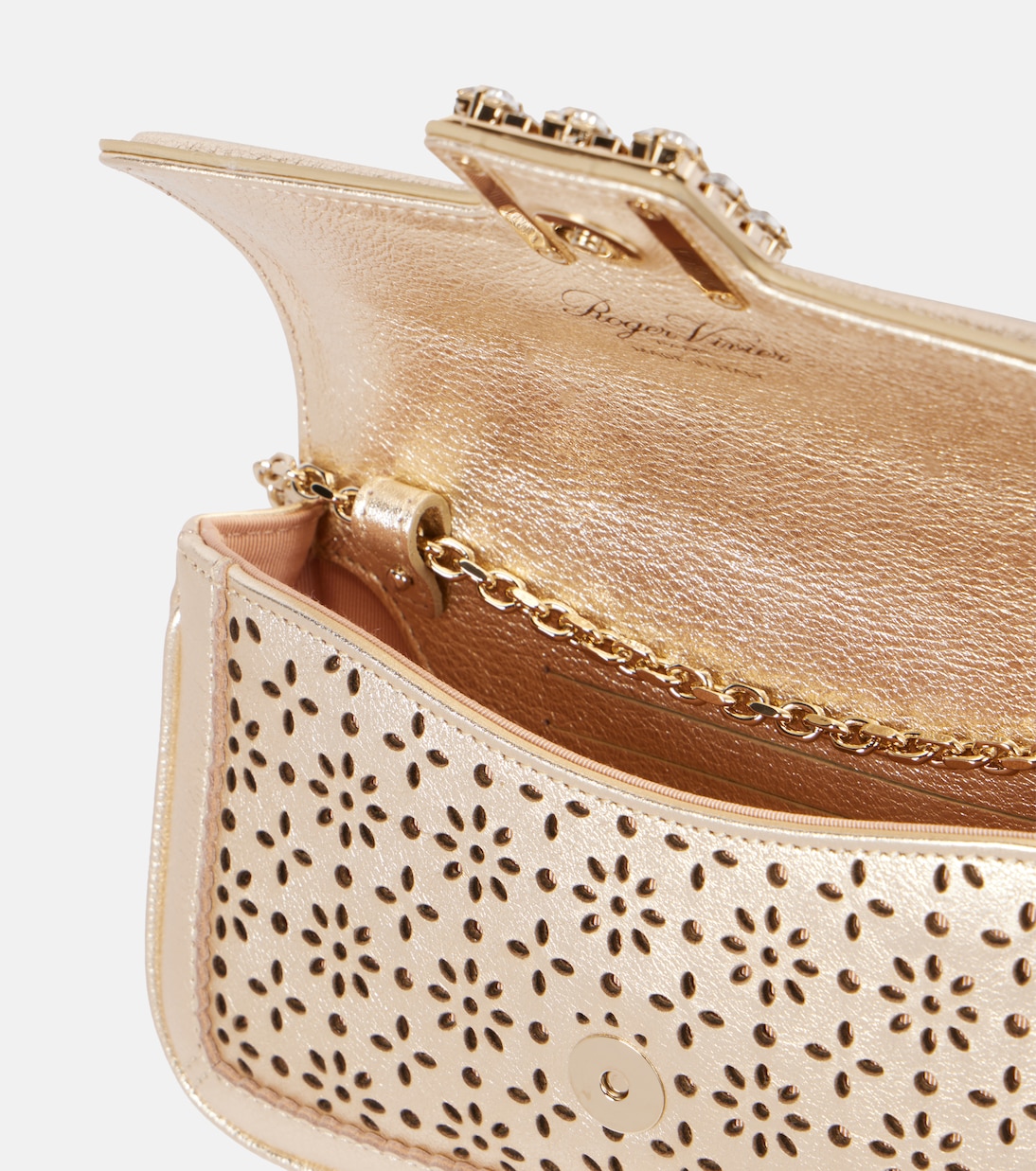 Viv leather shoulder bag | Roger Vivier