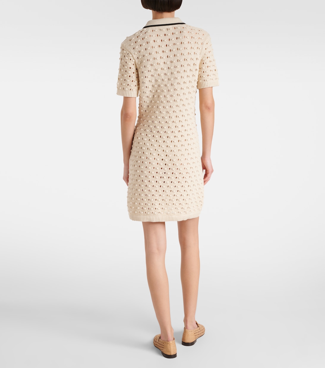 Vestido Bauble en pointelle de algodón | Frame