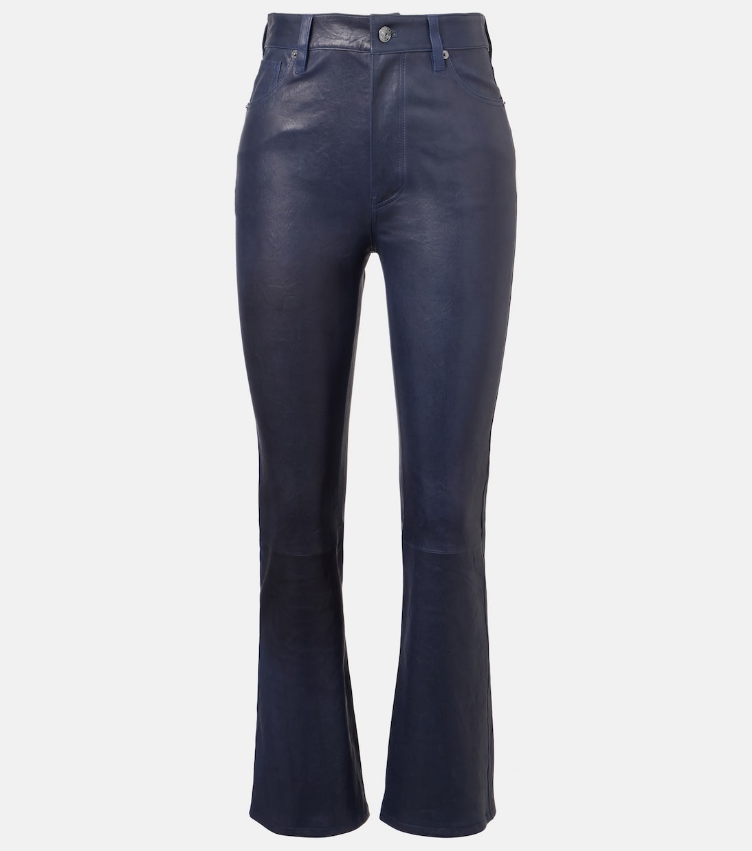 Hose Reboot Crop aus Leder | Frame