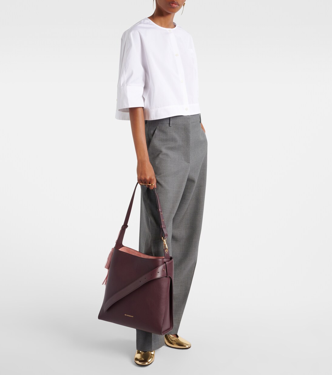 Schultertasche Belted Medium aus Leder | Givenchy