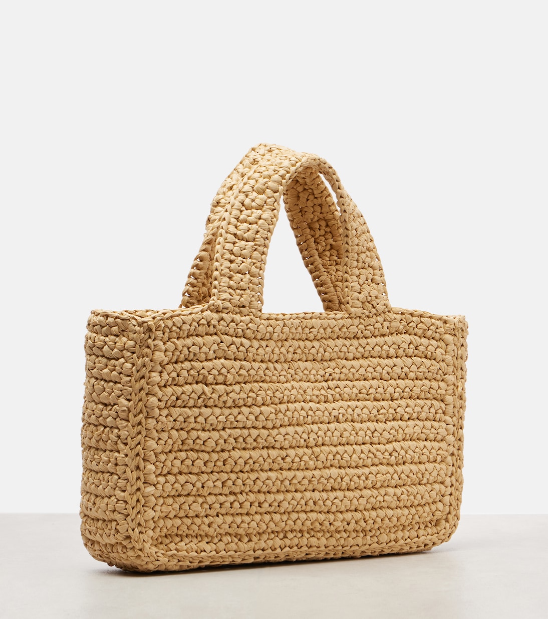 Cabas Viva Superstar Small en raphia | Valentino Garavani