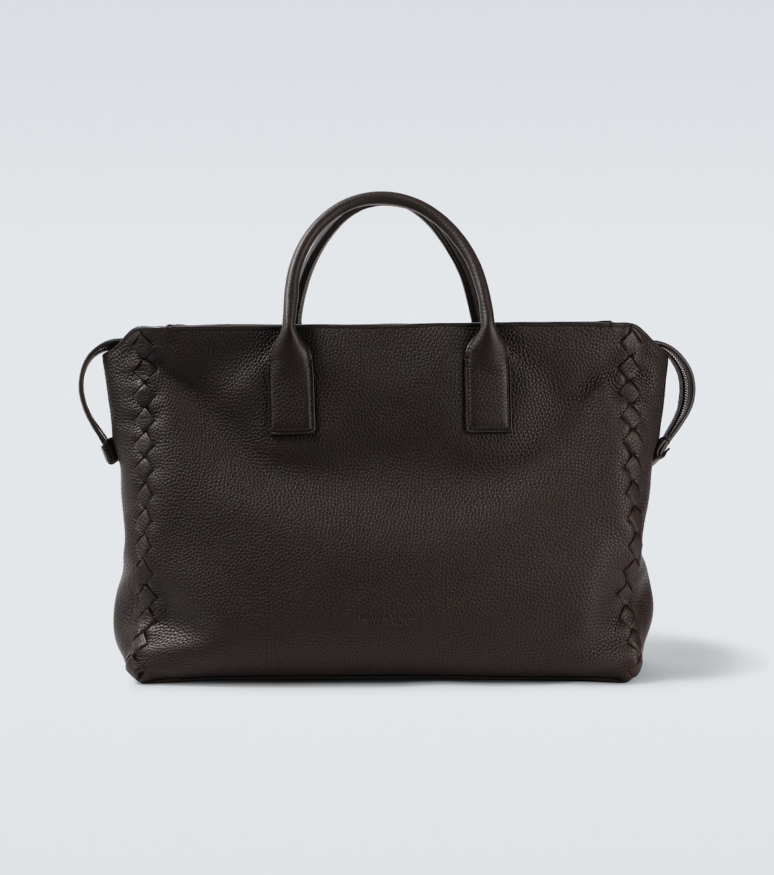 Interview leather briefcase | Bottega Veneta