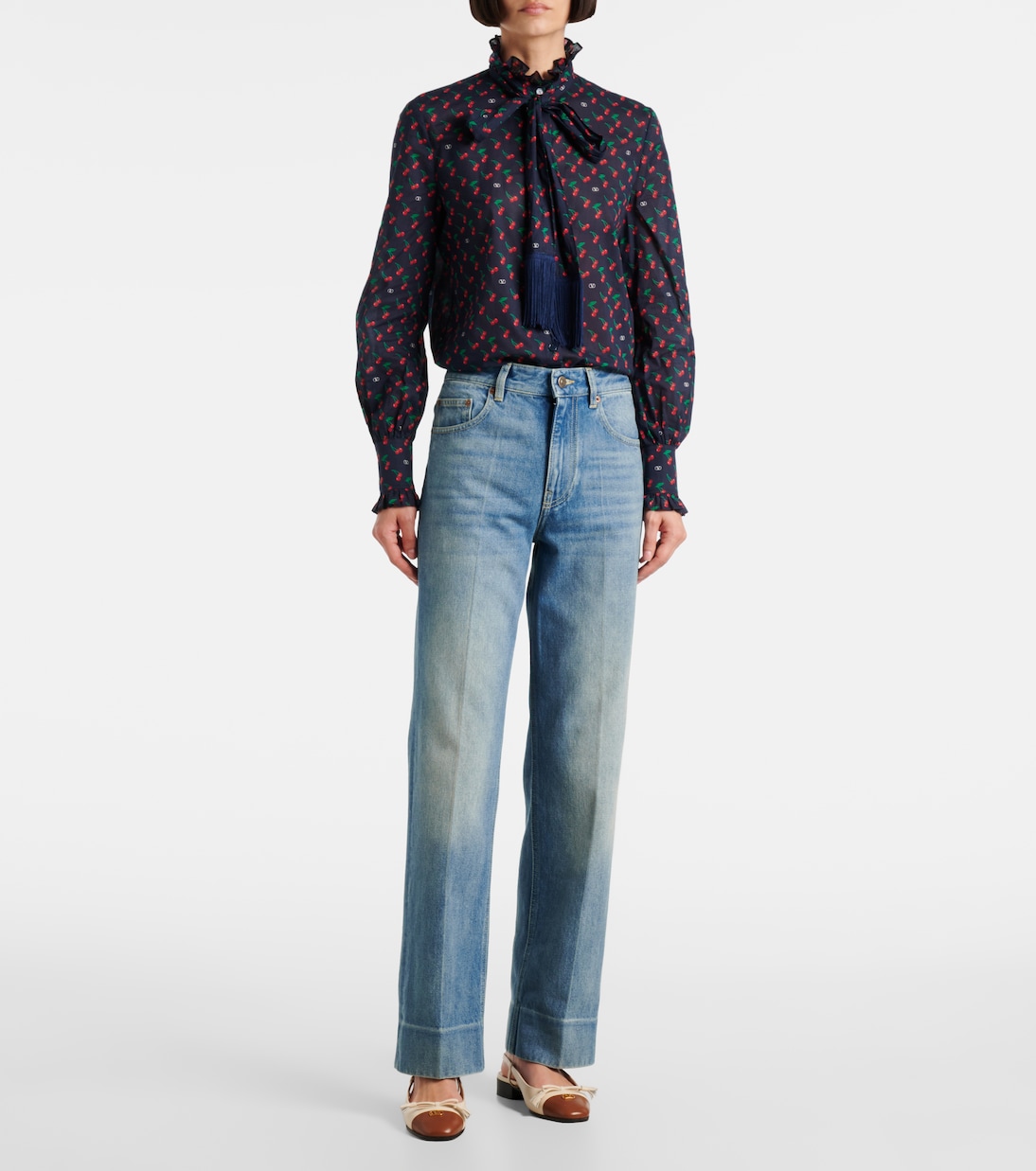 Jean ample Délavé | Valentino
