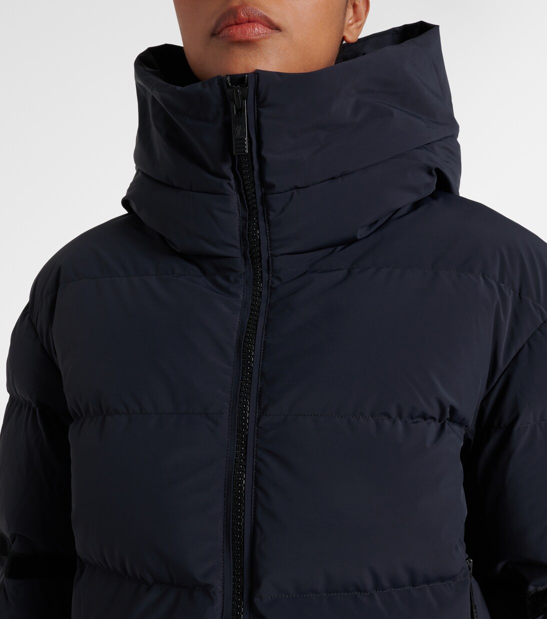 Barsy velvet-trimmed down ski jacket | Fusalp