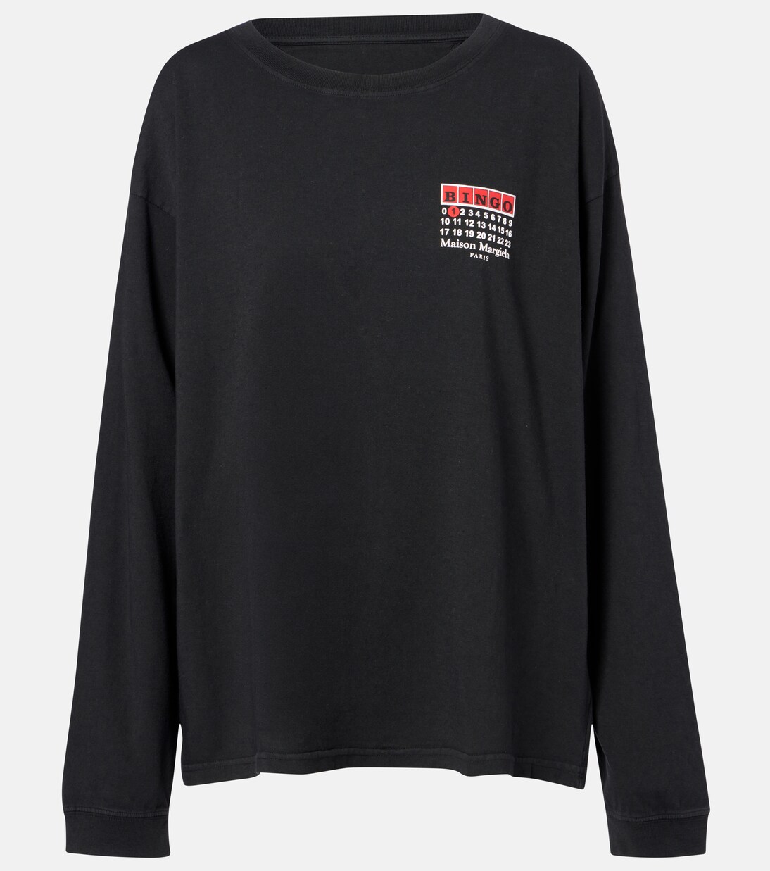 T-Shirt Bingo aus Baumwoll-Jersey | Maison Margiela