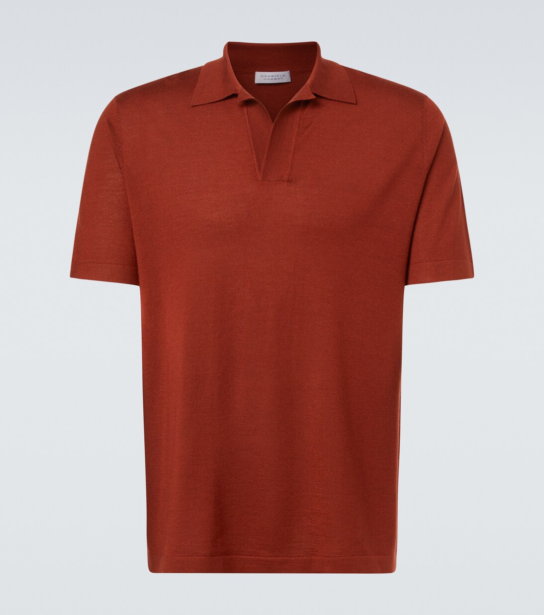 Cashmere and silk polo sweater | Gabriela Hearst