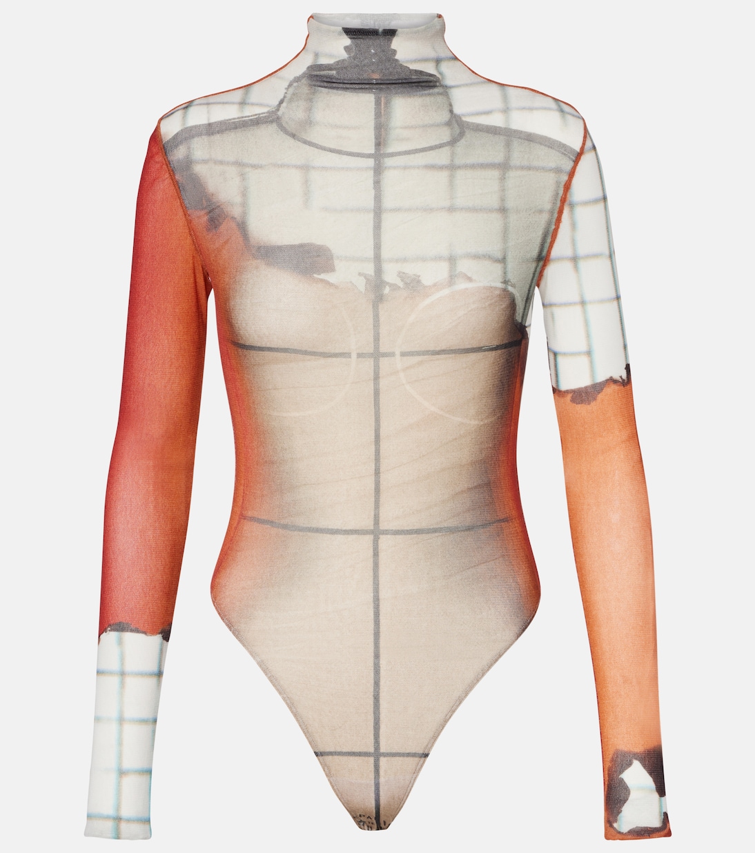 Body Fire aus Mesh | Jean Paul Gaultier