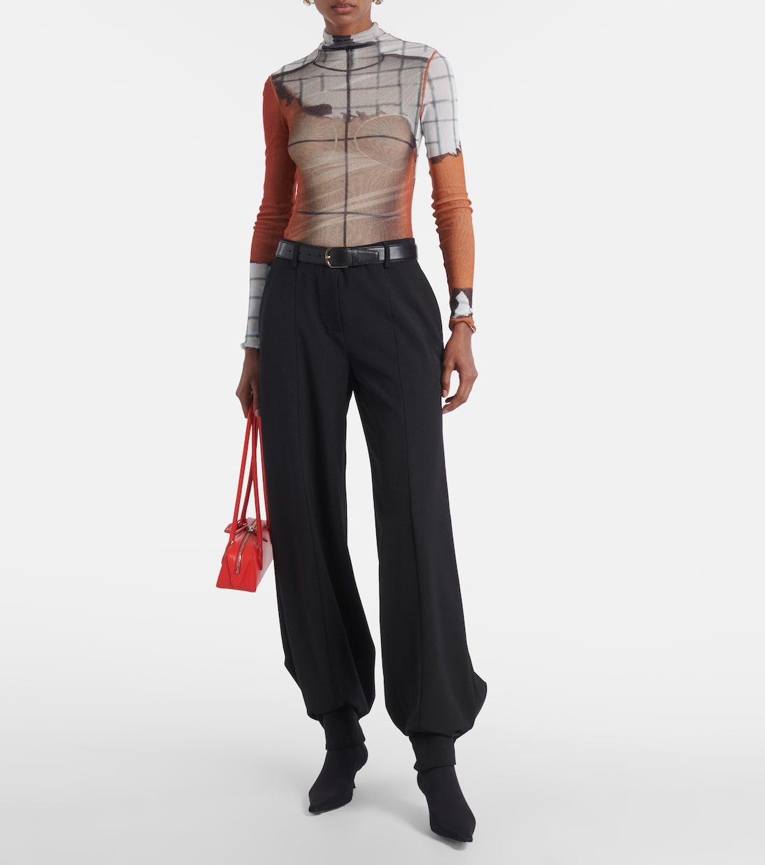 Body Fire aus Mesh | Jean Paul Gaultier