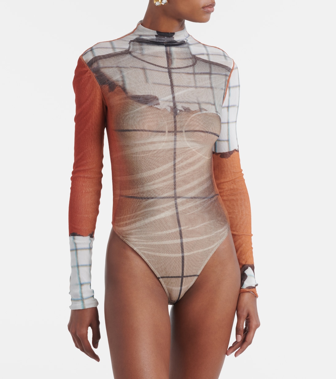 Body Fire aus Mesh | Jean Paul Gaultier