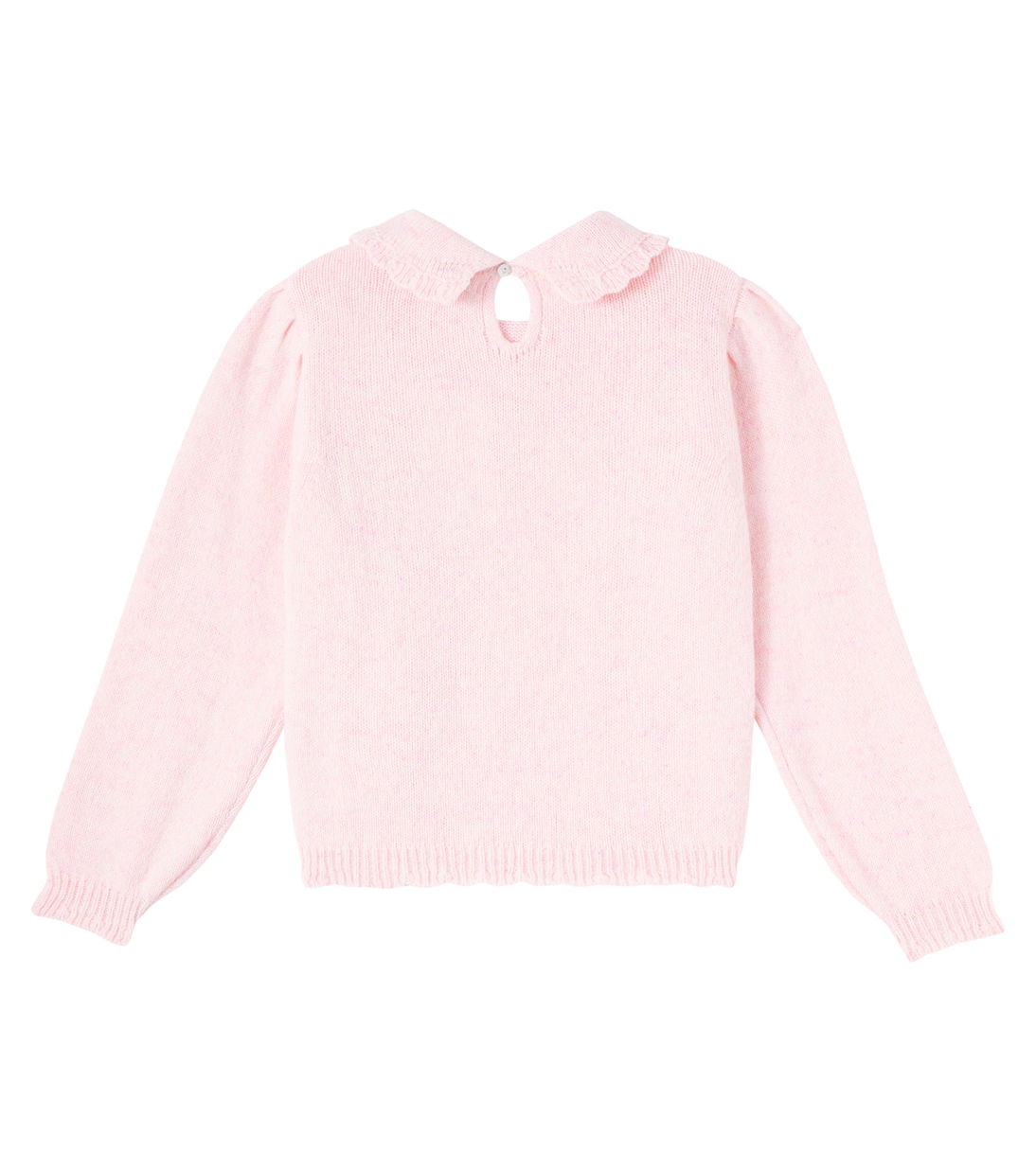 Monna pointelle wool-blend sweater | Bebe Organic
