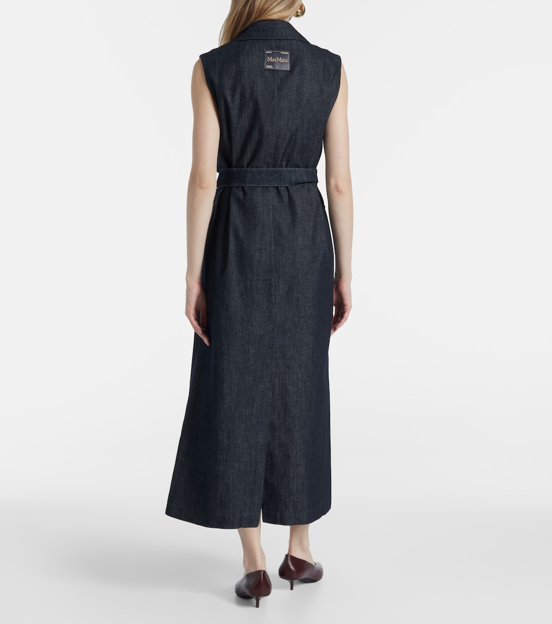 Abito lungo di jeans Greta con cintura | 'S Max Mara