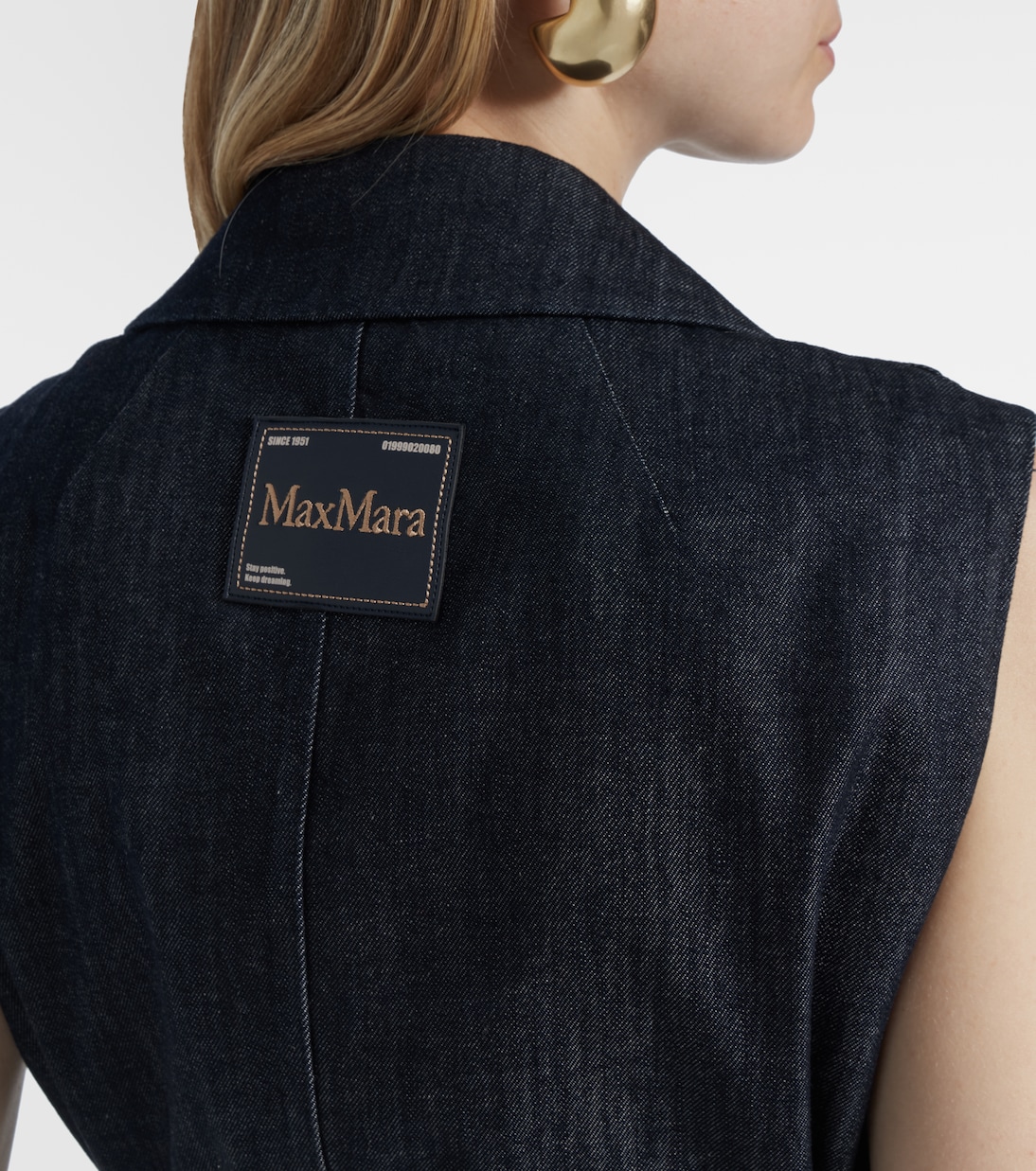 Abito lungo di jeans Greta con cintura | 'S Max Mara