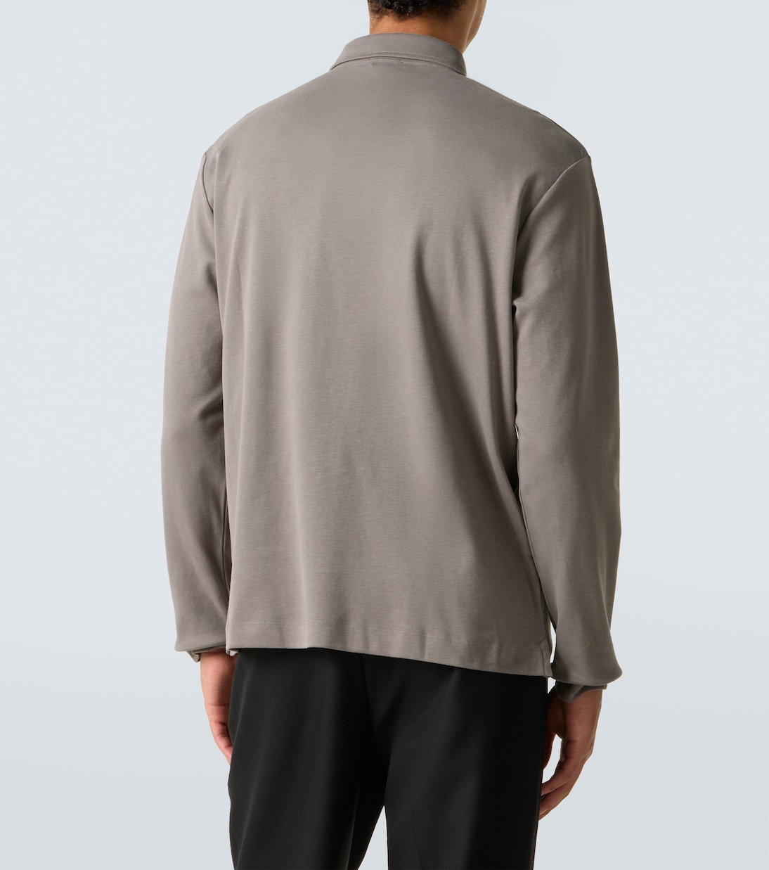 Cotton polo shirt | Sunspel