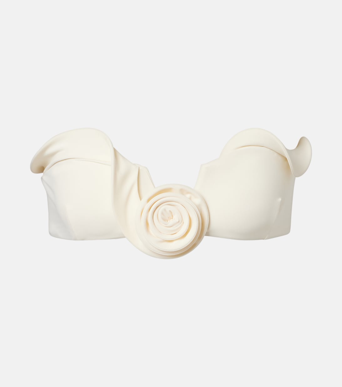 Top bikini con applicazioni floreali | Magda Butrym