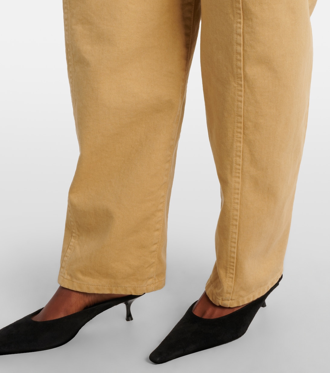 High-Rise Barrel Jeans | Victoria Beckham