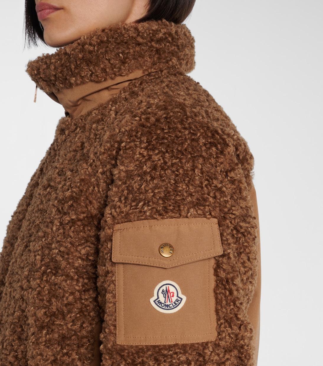 Chaqueta de plumas Coligny de borrego sintético | Moncler