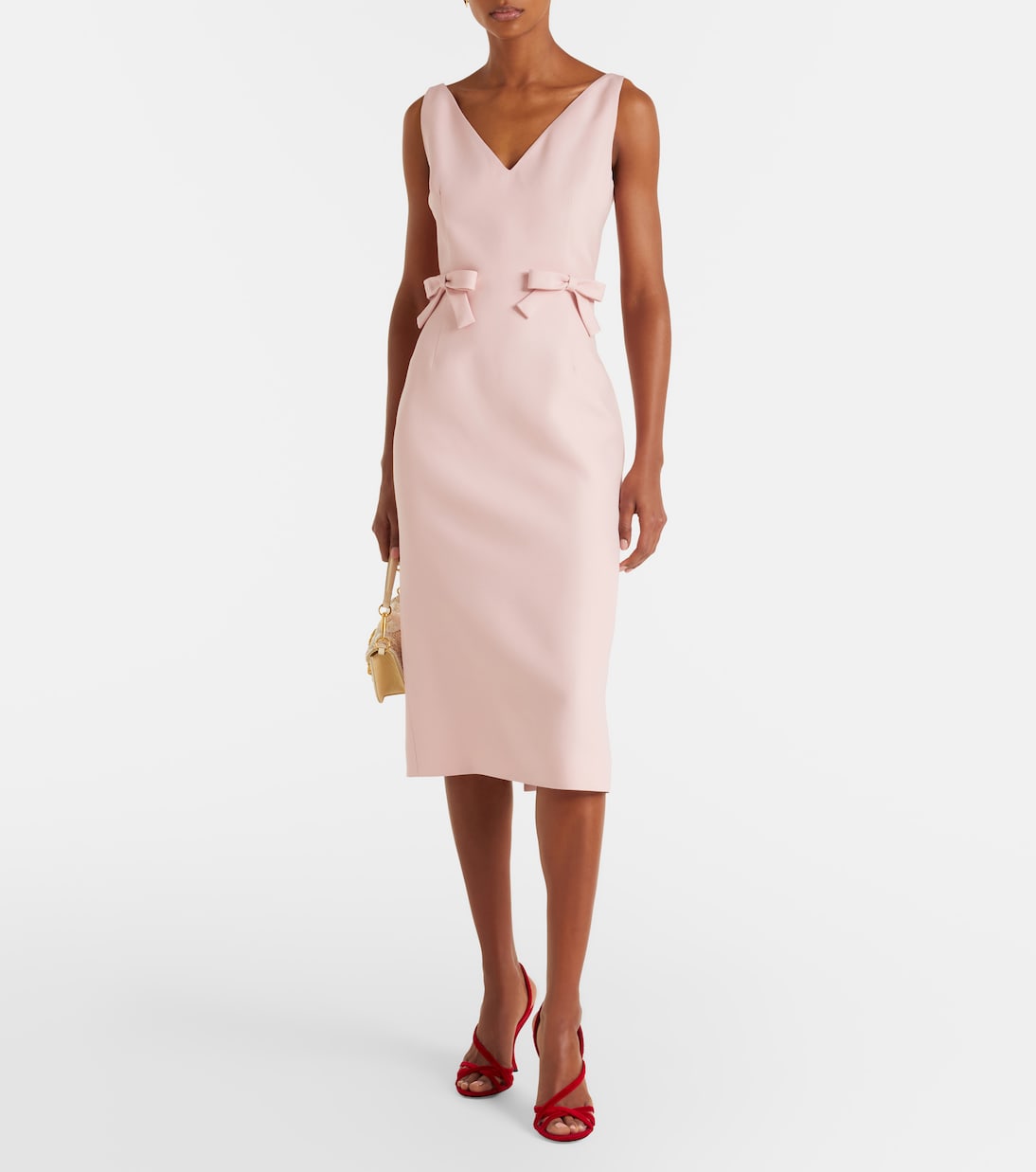 Midikleid aus Crêpe Couture | Valentino