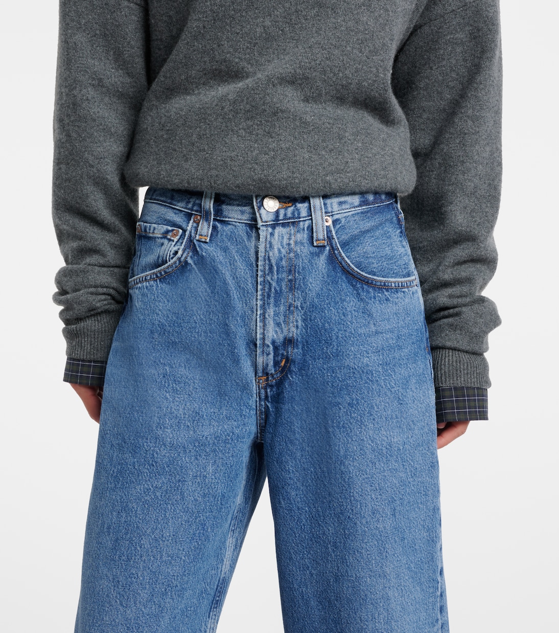 Low Curve wide-leg jeans | Agolde