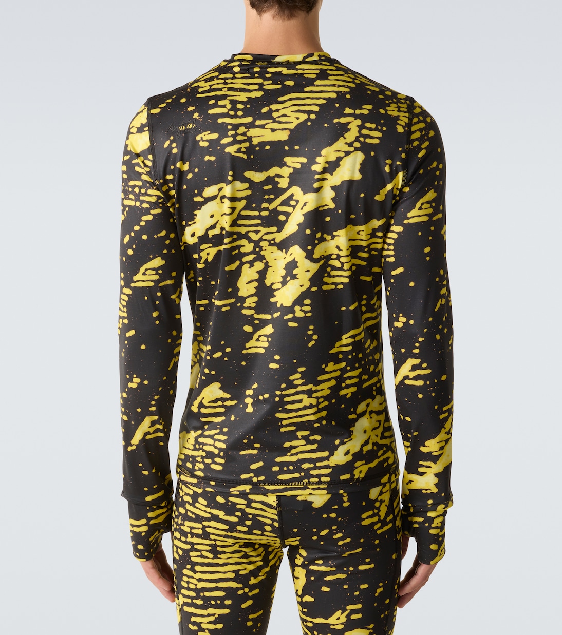 Top da sci Next To Skin con stampa | Aztech Mountain
