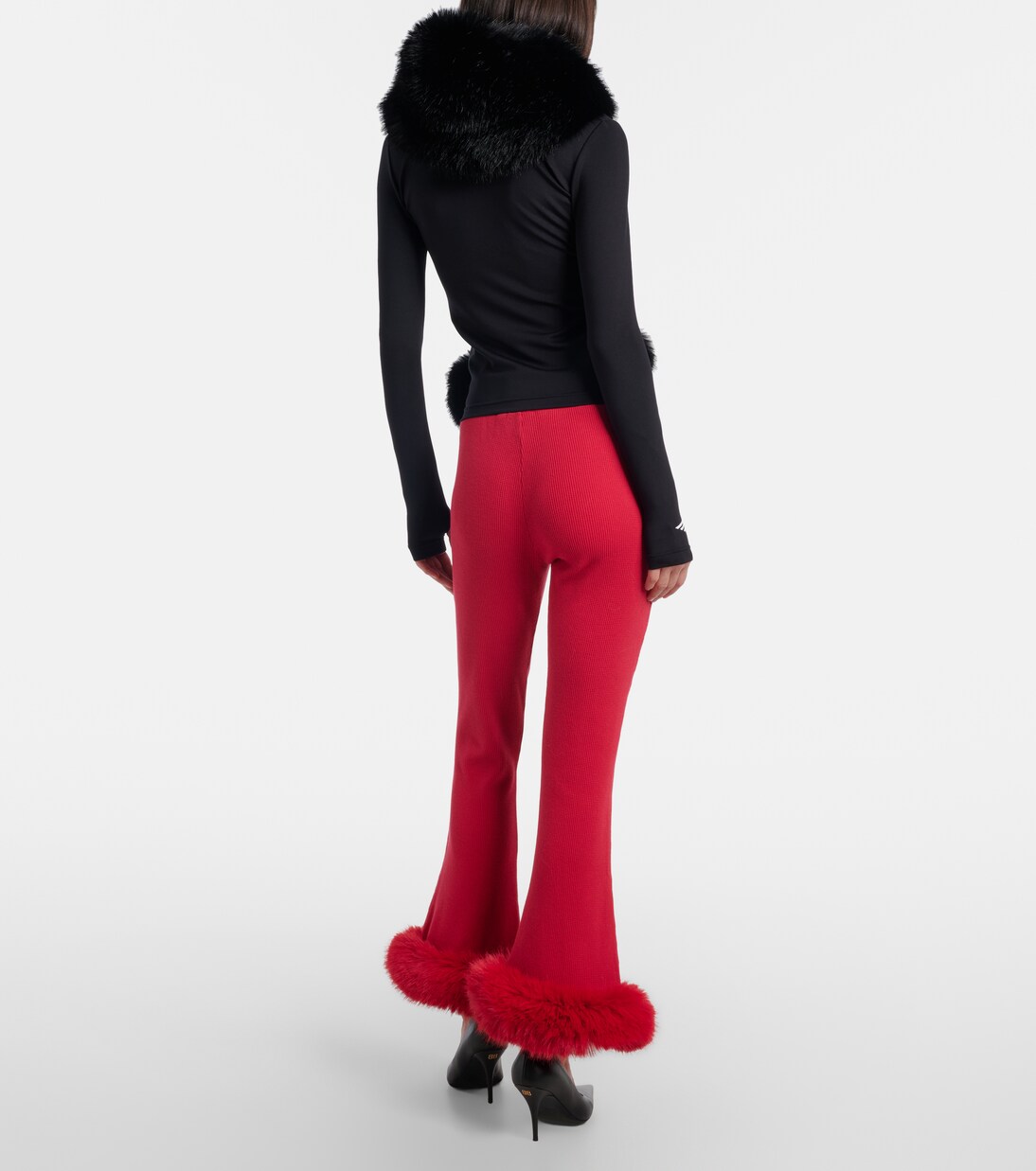 Low-rise cotton capri pants | Balenciaga