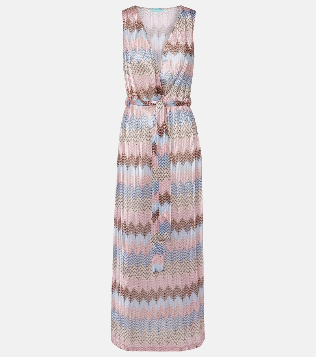 Bria belted knitted maxi dress | Melissa Odabash