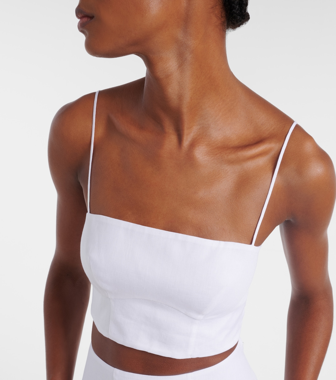 Crop top Blazie de lino | Gabriela Hearst