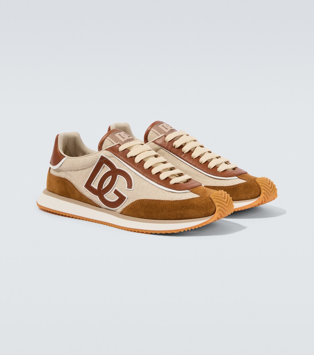 Sneakers DG Cushion con suede | Dolce&Gabbana