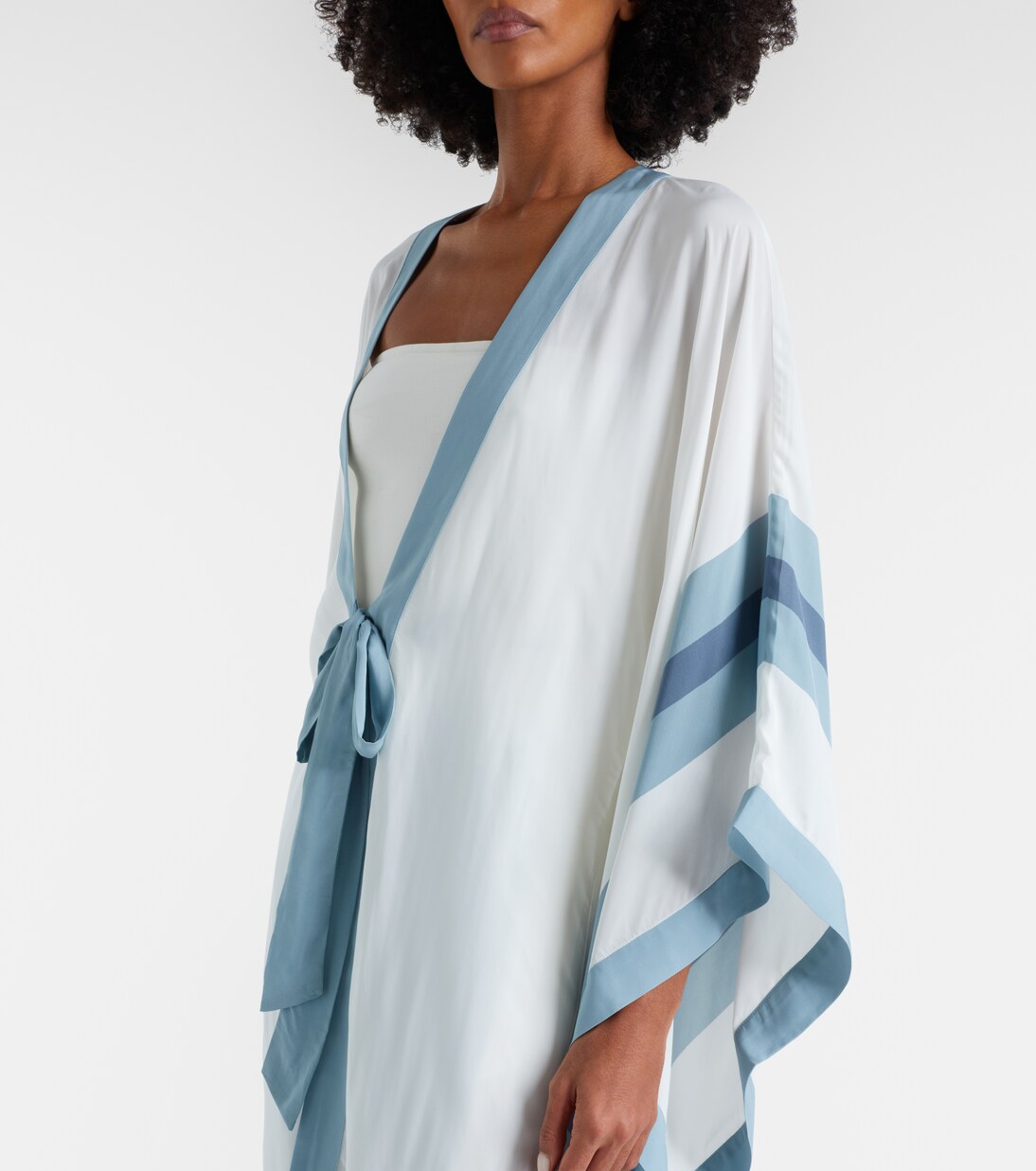 Bold Stripes kaftan | Adriana Degreas