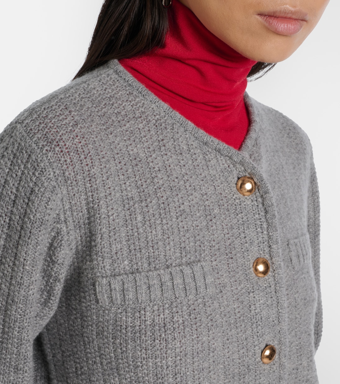 Cardigan en laine et cachemire | Jardin des Orangers