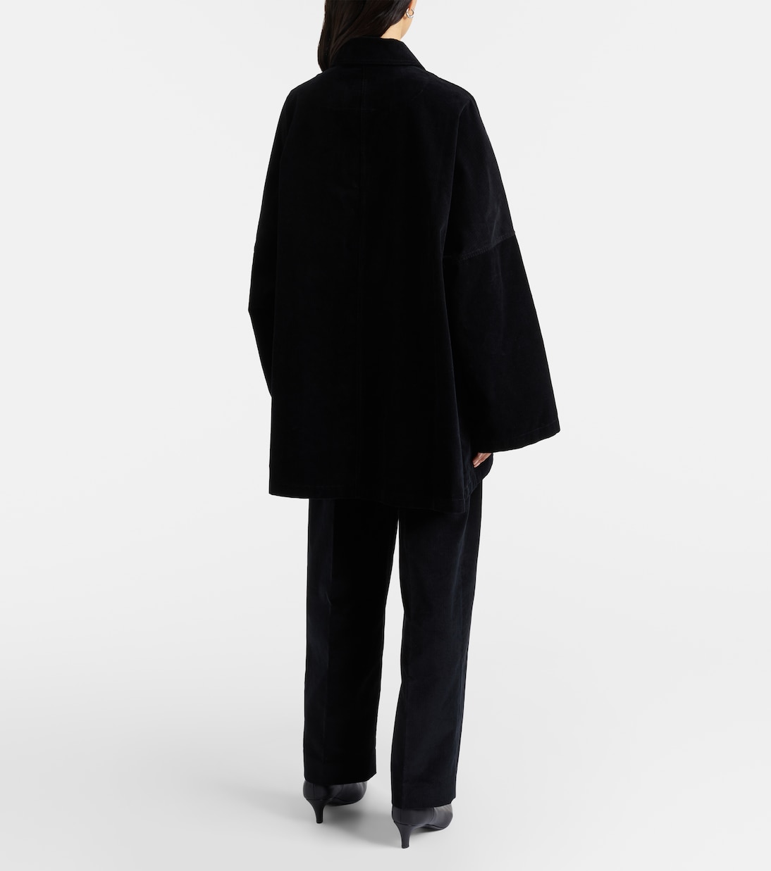 Deep Pleat cotton corduroy wide-leg pants | Toteme