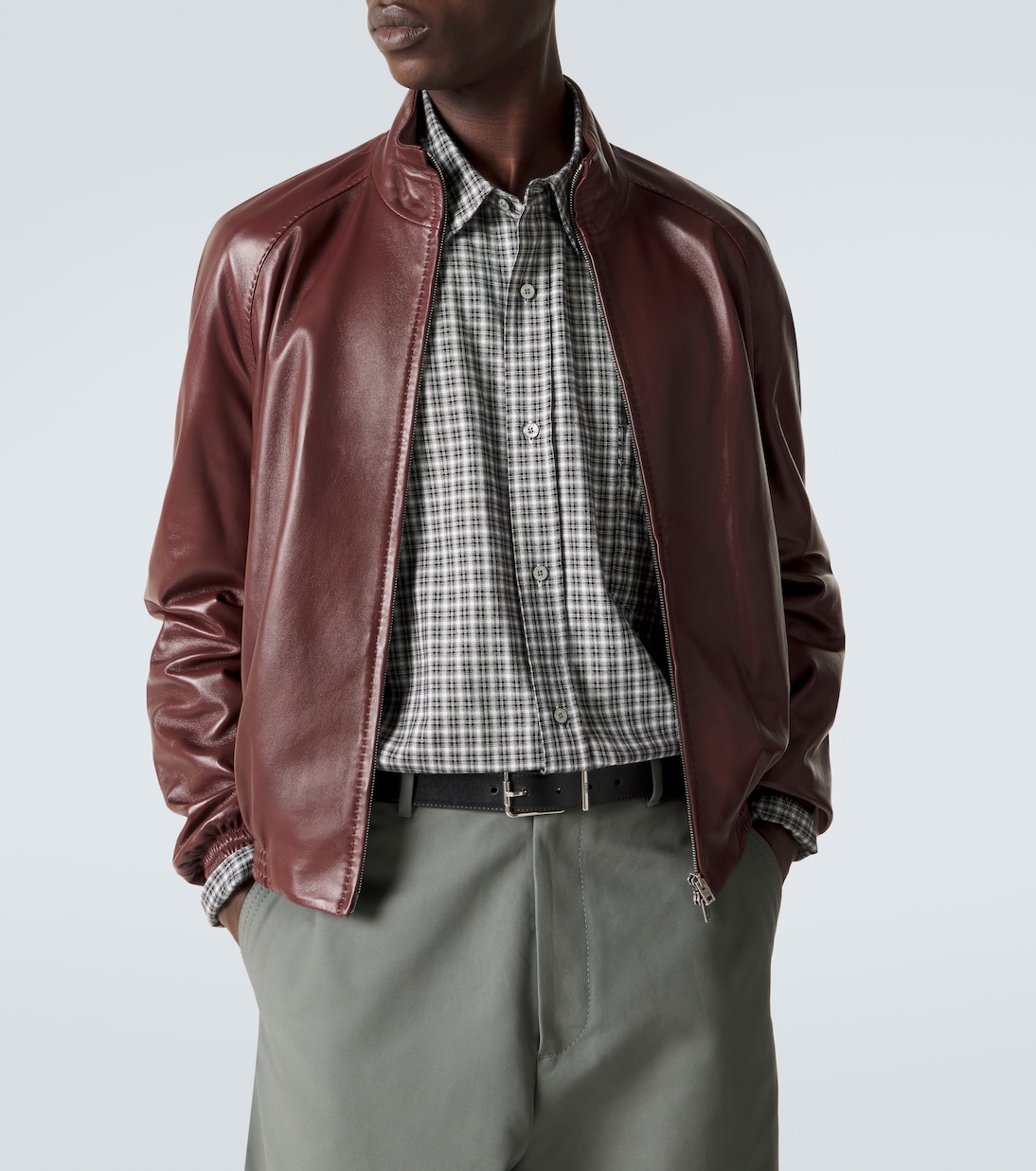 Leather jacket | Acne Studios