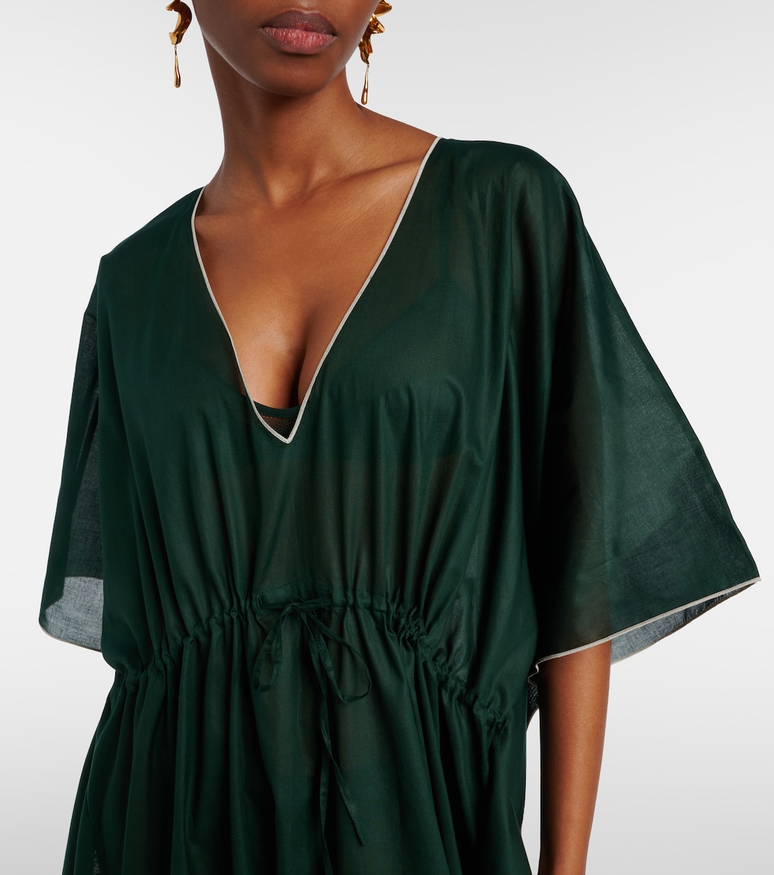 Voilier cotton voile kaftan | Eres
